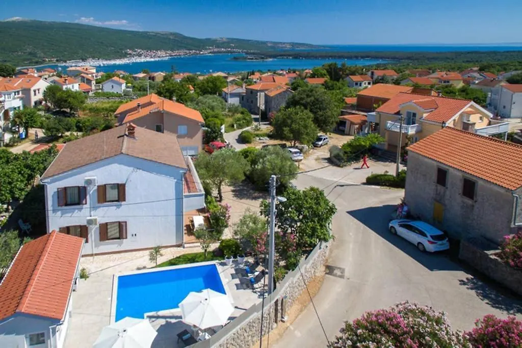 Adria-Holiday House With A Private Pool In Krk Kornic Villa