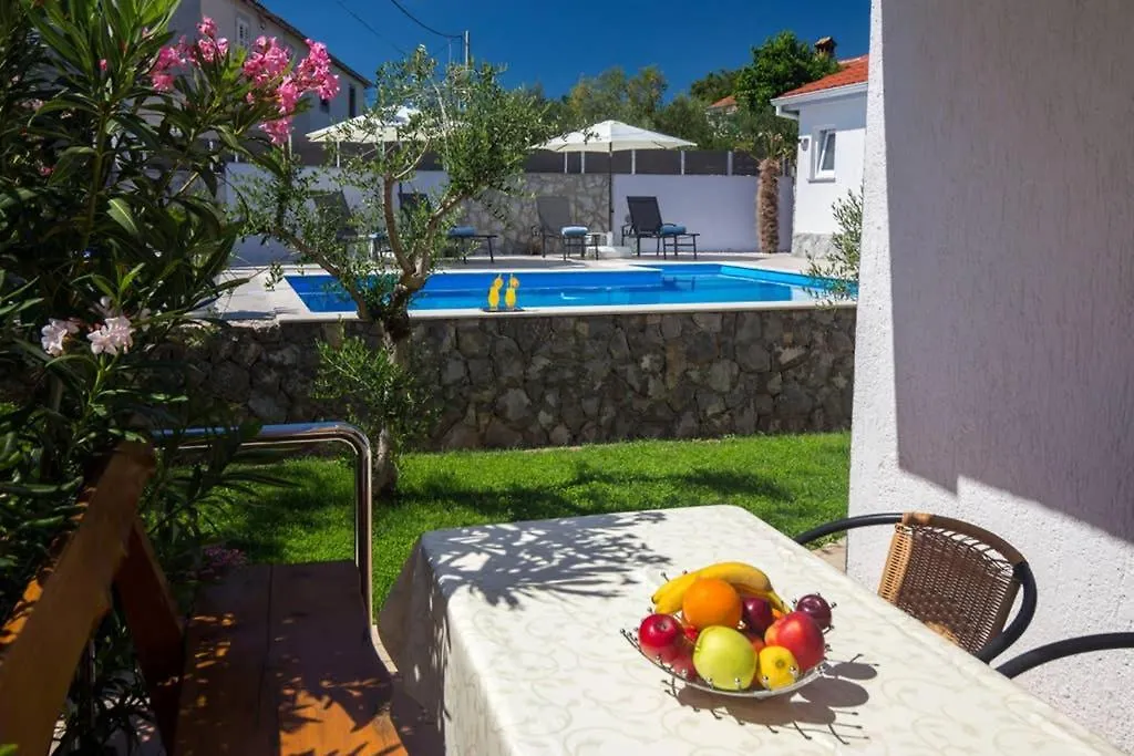 Villa Adria-Holiday House With A Private Pool In Krk Kornic Croatia